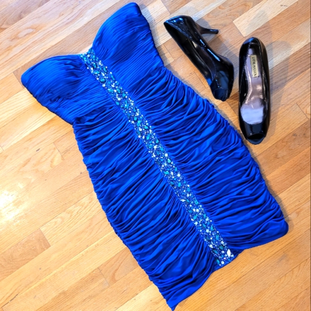 JS Boutique | Blue cocktail dress